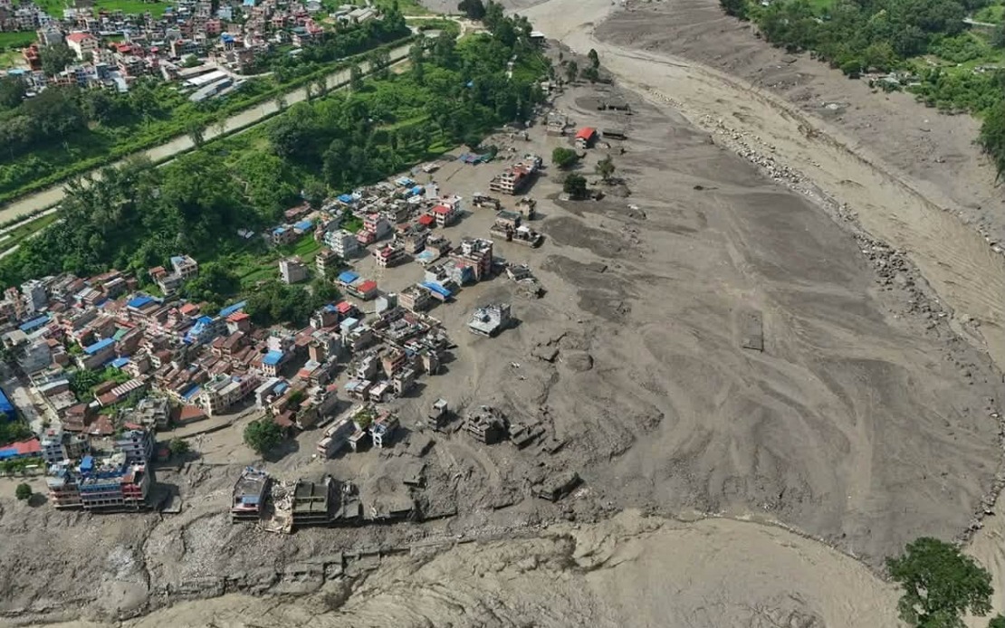 Angka kematian banjir kilat Nepal-China cecah 1,000, lebih 4,000 hilang