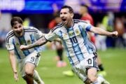 Liga Argentina beri penghormatan kepada Messi dengan tepukan selama seminit