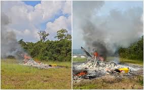 Helikopter bawa lima penumpang terhempas berdekatan Long Lellang Stolport