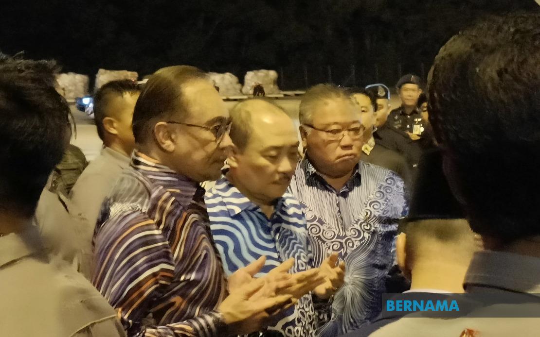 Anwar tiba untuk lawatan dua hari ke Sabah