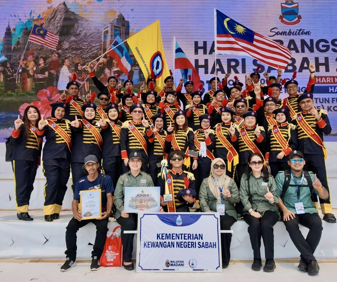 Kontinjen MOF Sabah cipta sejarah muncul juara perbarisan hkhs 2026