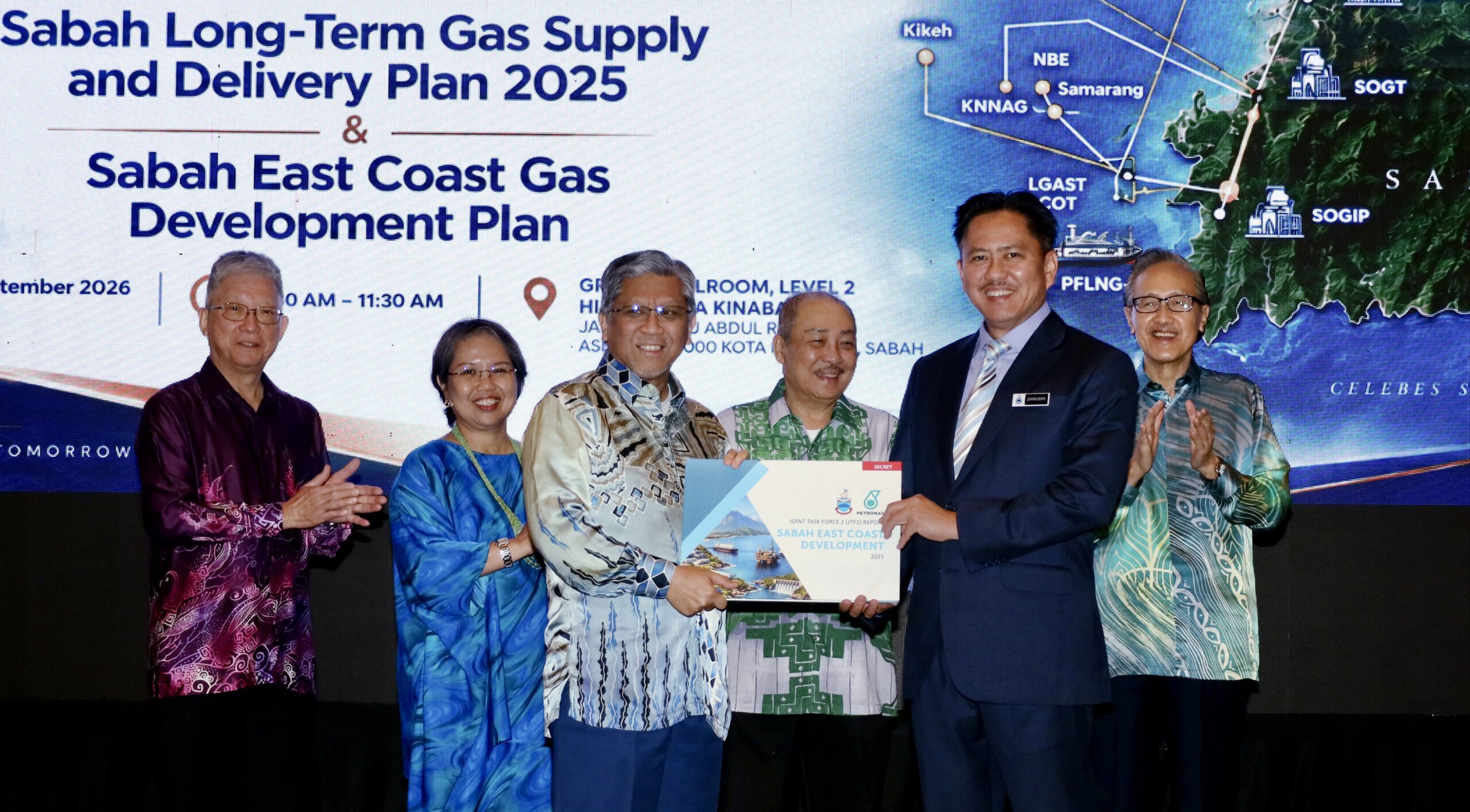 Bekalan gas Sabah hampir berganda menjelang 2030