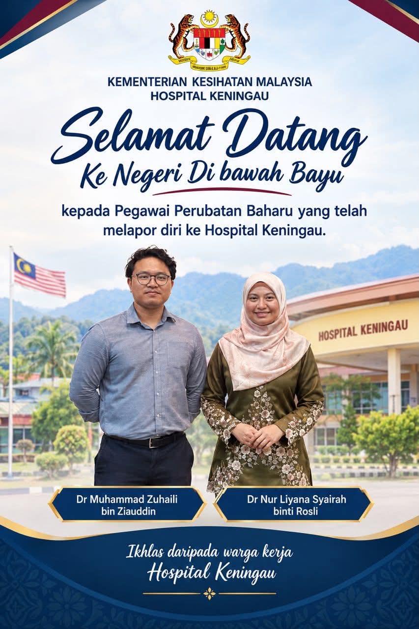 PKMB alu-alukan kehadiran dua doktor baharu di Hospital Keningau